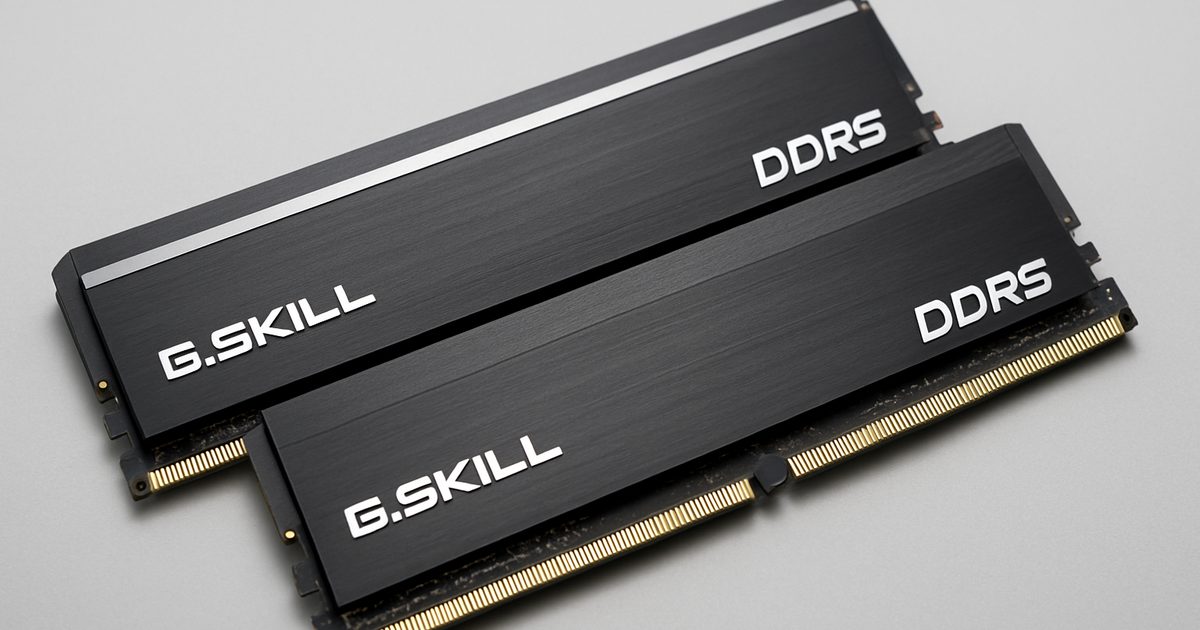 G.Skill revela memórias DDR5-6000 com latência ultra baixa