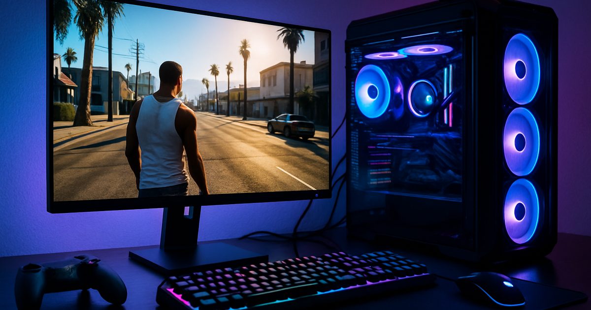 GTA 5 de PS5 já roda a 60 FPS no PC com emulador KytyPS5
