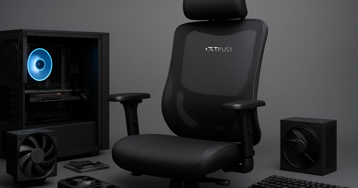 GXTrust Rivara: A Nova Cadeira Gamer Ergonômica Certificada