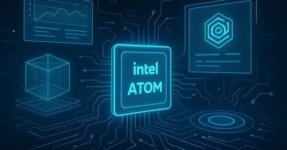 Intel compartilha tecnologia Atom com a startup RosaicLabs