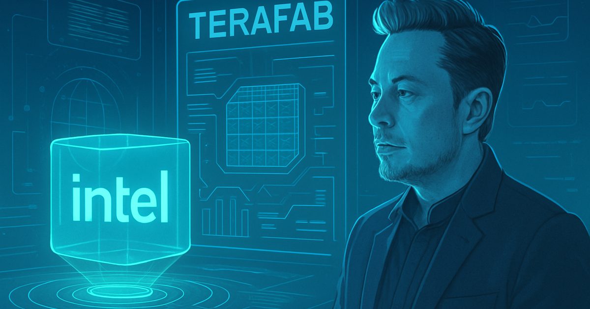 Intel Confirma Continuação no Projeto Terafab com Elon Musk