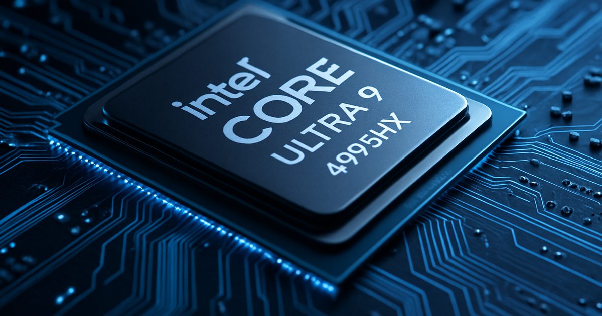 Intel Core Ultra 9 4995HX: O Novo Poder dos Laptops Nova Lake