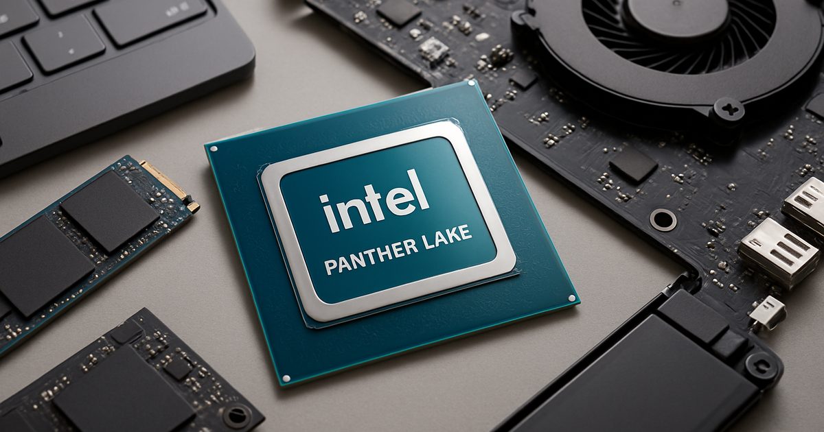 Intel prepara chip Panther Lake para dispositivos portáteis