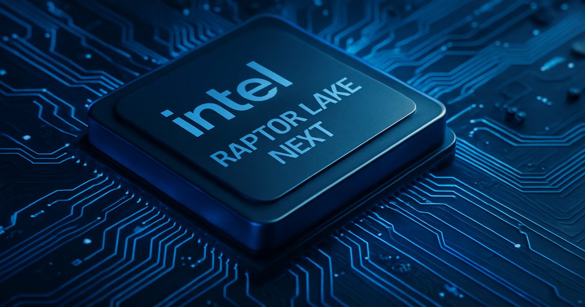 Intel Revela Processadores Raptor Lake Next para 2027