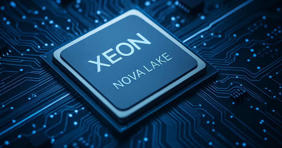 Intel Revela Xeon E 'Nova Lake' com Opções P-Core ou E-Core