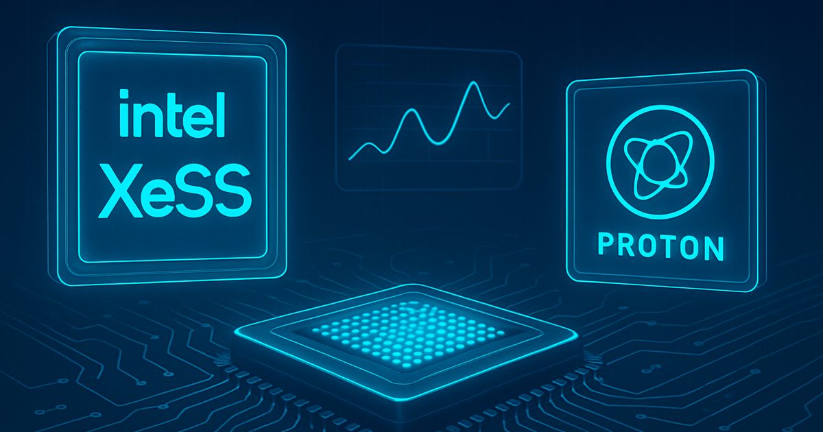 Intel traz suporte XeSS acelerado para Proton da Valve