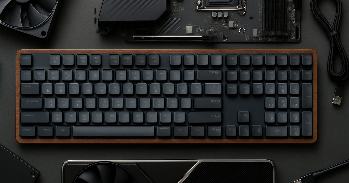 Keychron K5 Ultra 8K: Teclado Mecânico de Perfil Baixo com Toques de Madeira