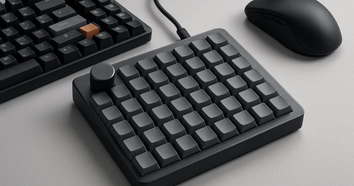 Keychron Lança Macro Pad C100 8K com 100 Teclas Programáveis