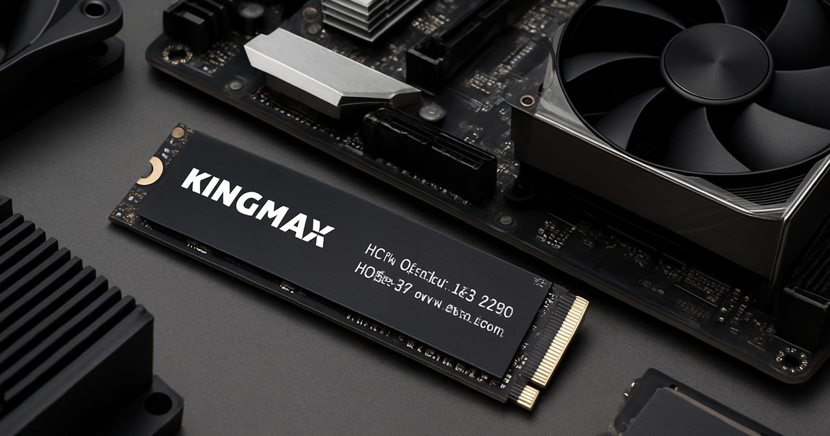 Kingmax Lança SSD PQ4442 M.2 NVMe Gen 4 Compacto e Poderoso