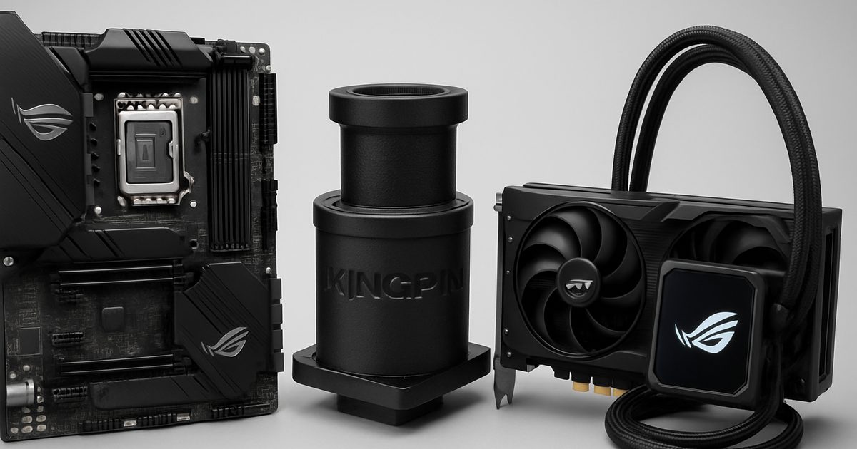 Kingpin e ASUS: Nova Colaboração para Overclocking Extremo