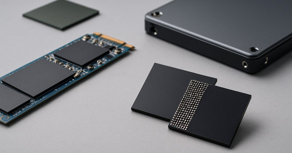 Kioxia e Sandisk revelam QLC NAND de 10ª geração com 332 camadas