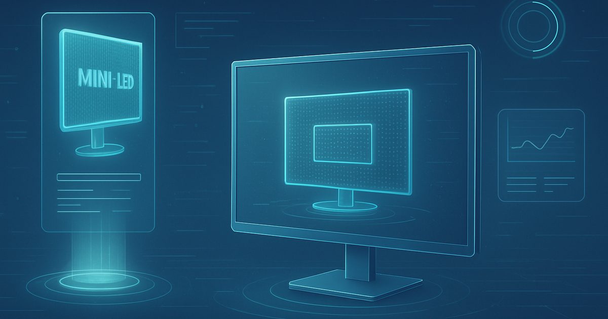 KTC Amplia Linha de Monitores Mini-LED com Tecnologia Acessível