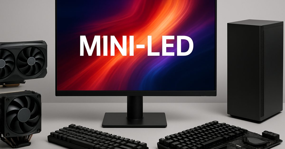 KTC amplia linha de monitores Mini-LED para consumidores brasileiros