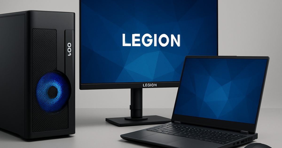 Lenovo Expande Linha de PCs Gamer com Novos LOQ e Monitores Legion