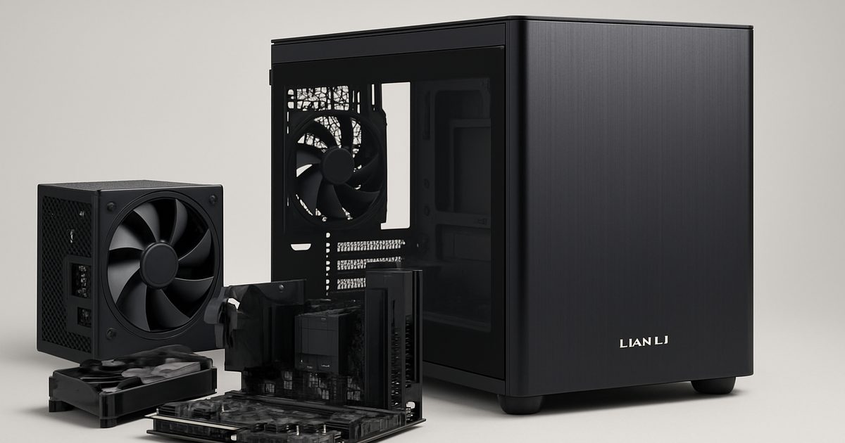 Lian Li apresenta o B4-mATX: Gabinete compacto e versátil