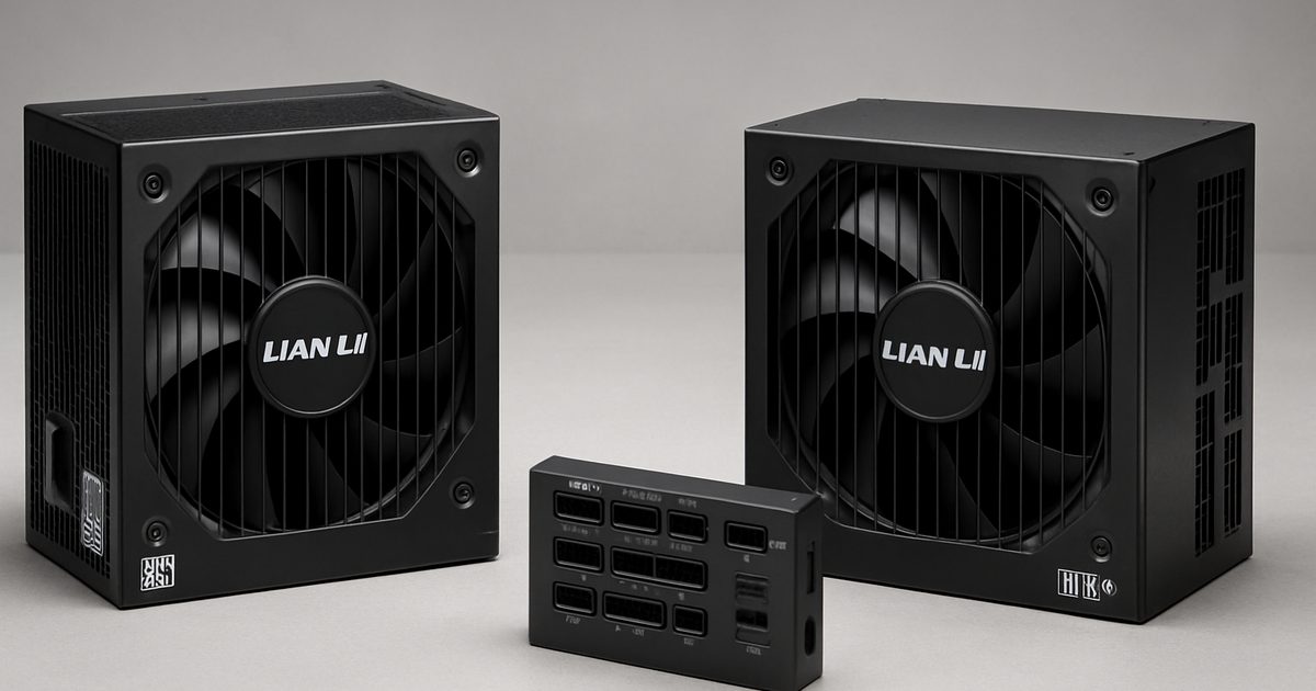 Lian Li Lança Fontes Edge Platinum V2 e Gold V2 com Hub Avançado