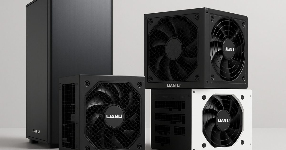 Lian Li revela novas fontes de alimentação na Computex 2026