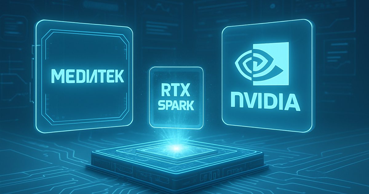 MediaTek e NVIDIA Unem Forças para Potencializar PCs com RTX Spark