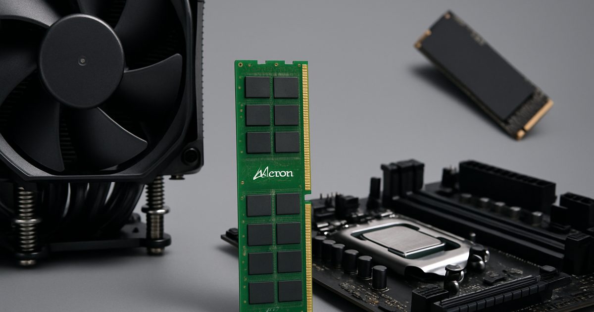 Micron Inicia Produção de Memória 1α nos EUA e Expande Fabricação