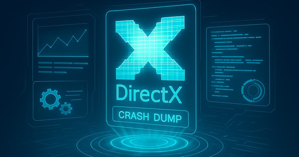 Microsoft Lança Recurso DirectX Crash Dump para Desenvolvedores