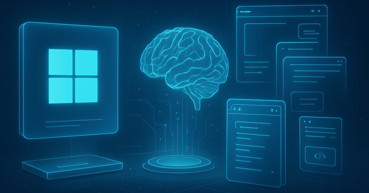 Microsoft usa IA para criar apps WinUI 3 no Windows 11 rapidamente