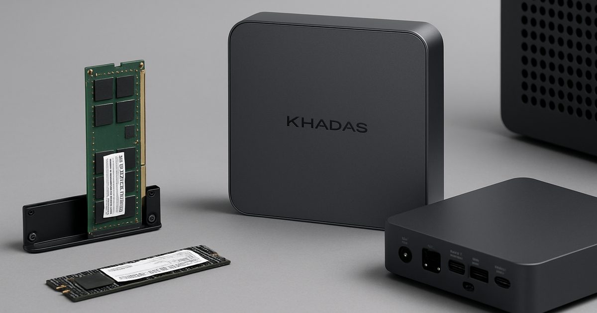 Mini PC Khadas Mind Pro tem preço elevado por escassez de hardware