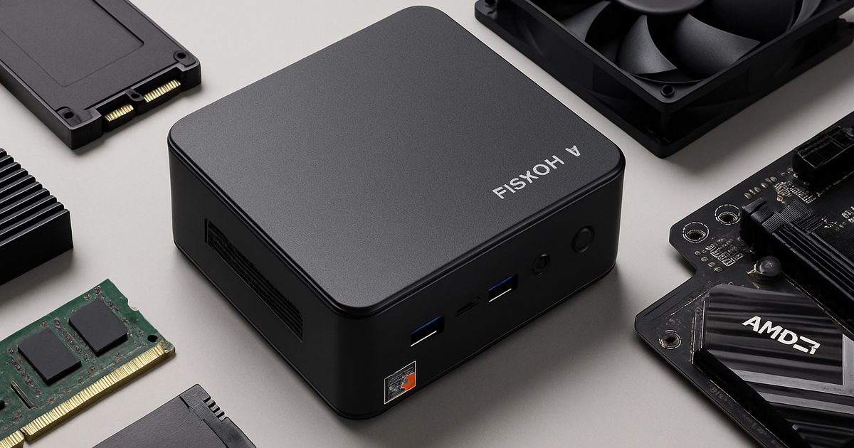 Mini PC Piston V com Ryzen AI 9 é lançado no Kickstarter