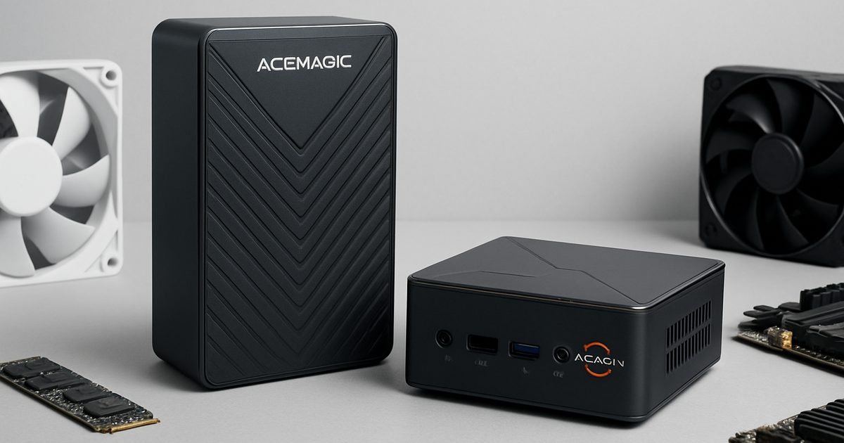 Mini PCs AceMagic com Ryzen em Promoção: Até 20% de Desconto