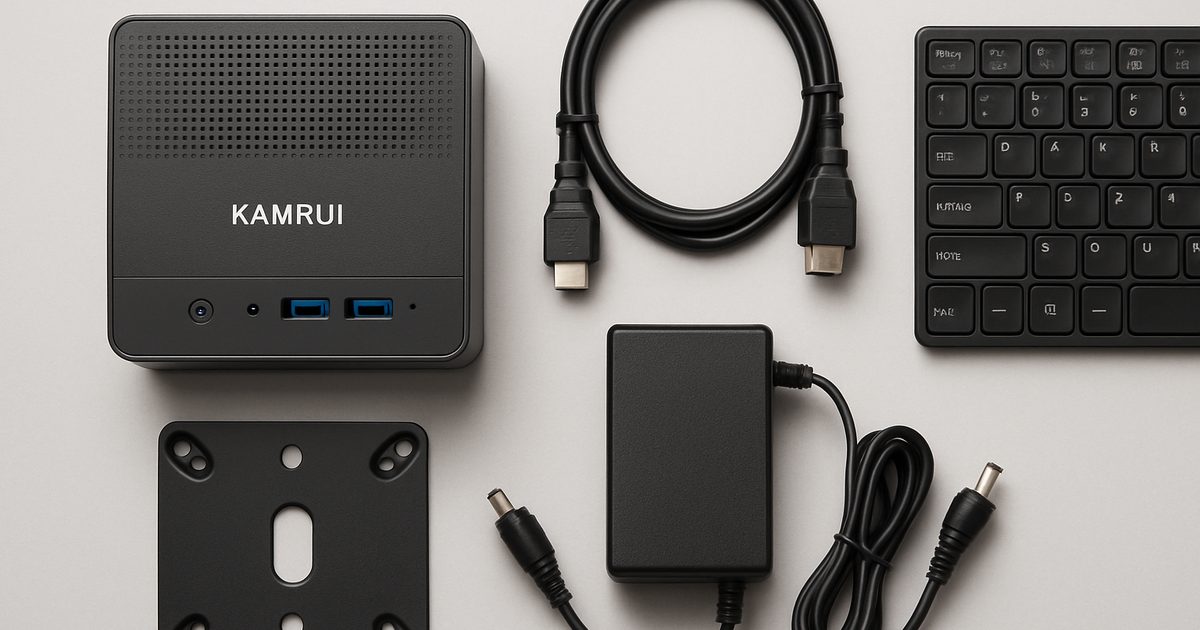 Mini PCs KAMRUI com até 35% de desconto na Amazon Prime Day