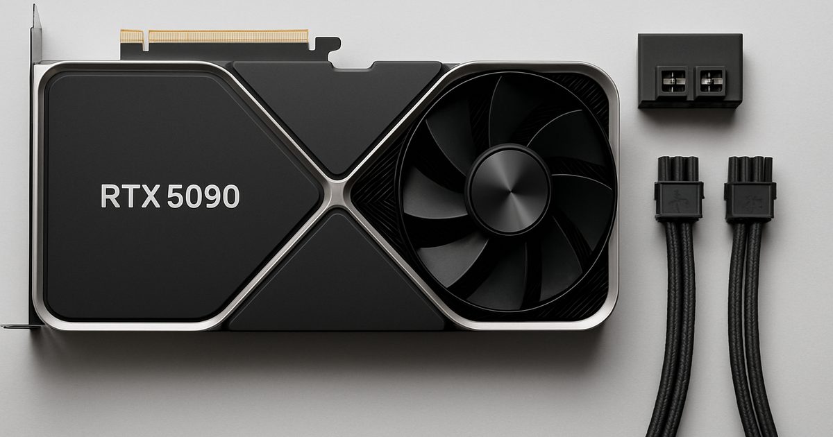 Modder Soluciona Aquecimento em RTX 5090 com Conexão Dual 8-Pin