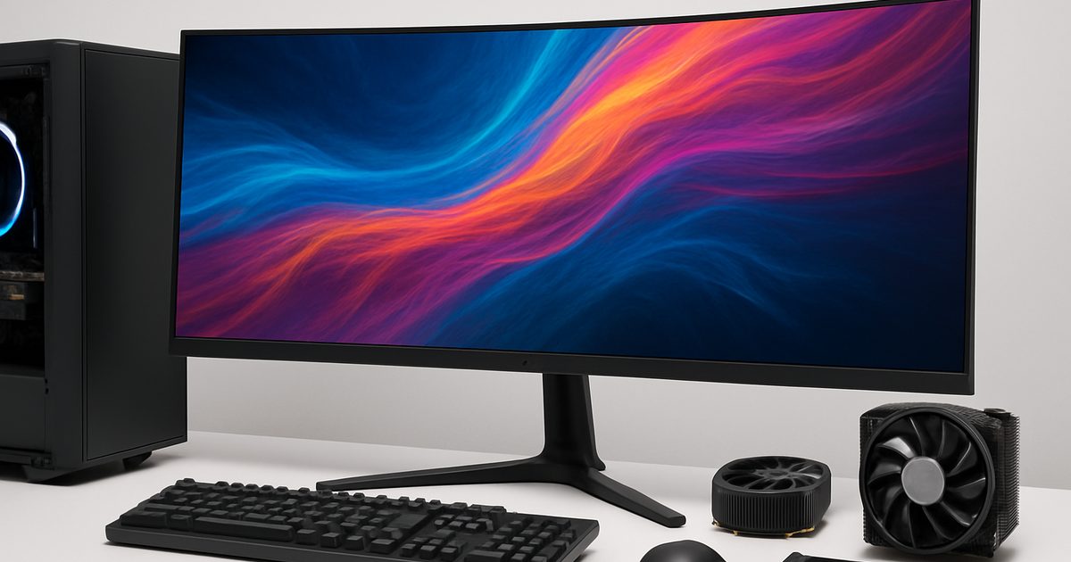 Monitor Ultrawide HKC 43.8'' com Resolução 4K e Formato 24:9