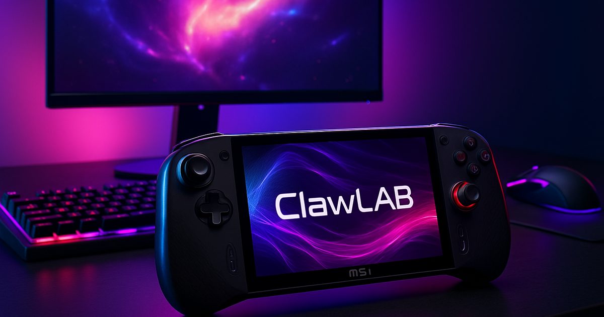 MSI ClawLab Atualiza Handhelds com Display de 180 Hz e VRR Melhorado