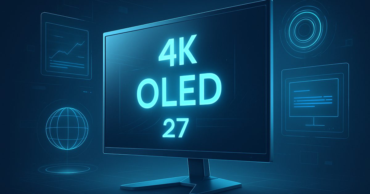 MSI Lança Primeiro Monitor OLED de 27'' 4K 120Hz do Mundo