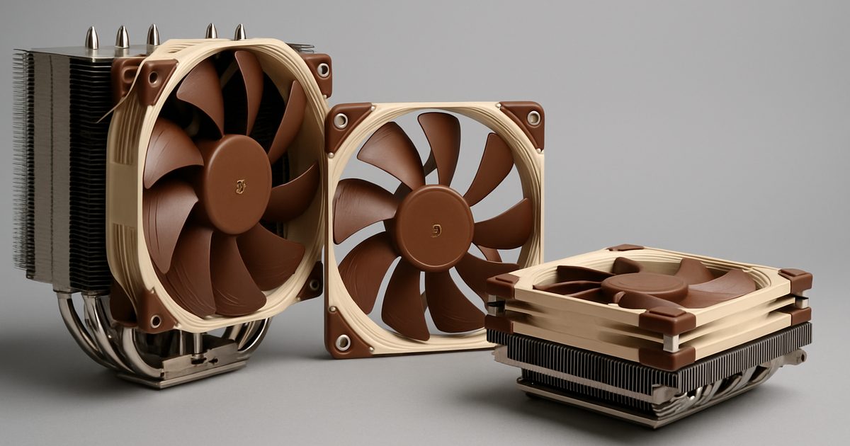 Noctua Prioriza Performance: Sem RGB ou Telas em Coolers