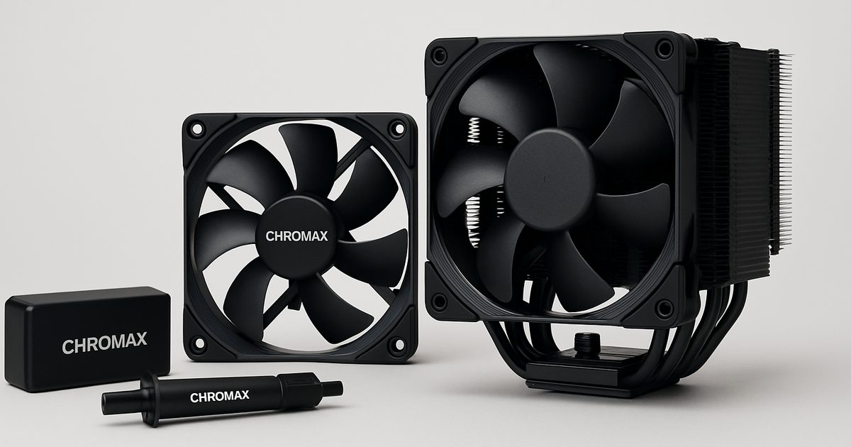 Noctua Revela Versão Chromax.Black do Cooler NL-LC1