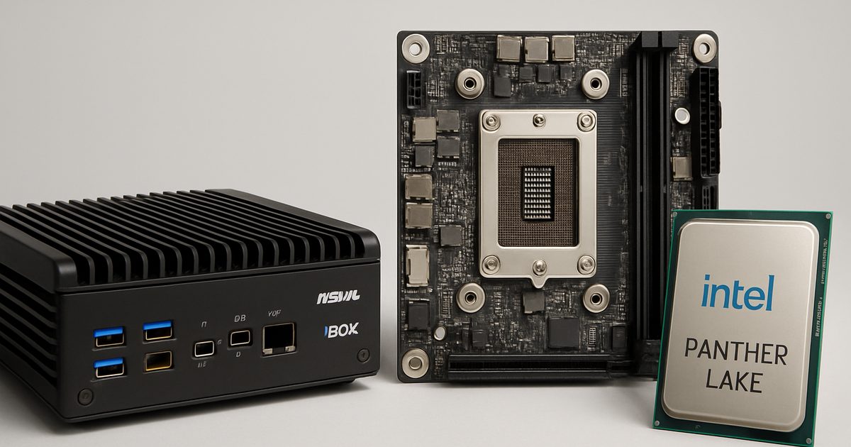 Nova linha ASRock iBox com Intel Panther Lake