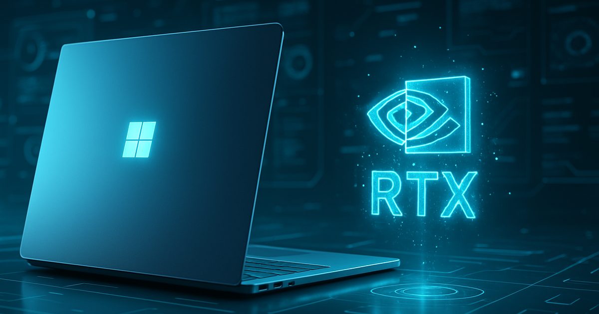 Novo Microsoft Surface Laptop com NVIDIA RTX Spark vaza na internet