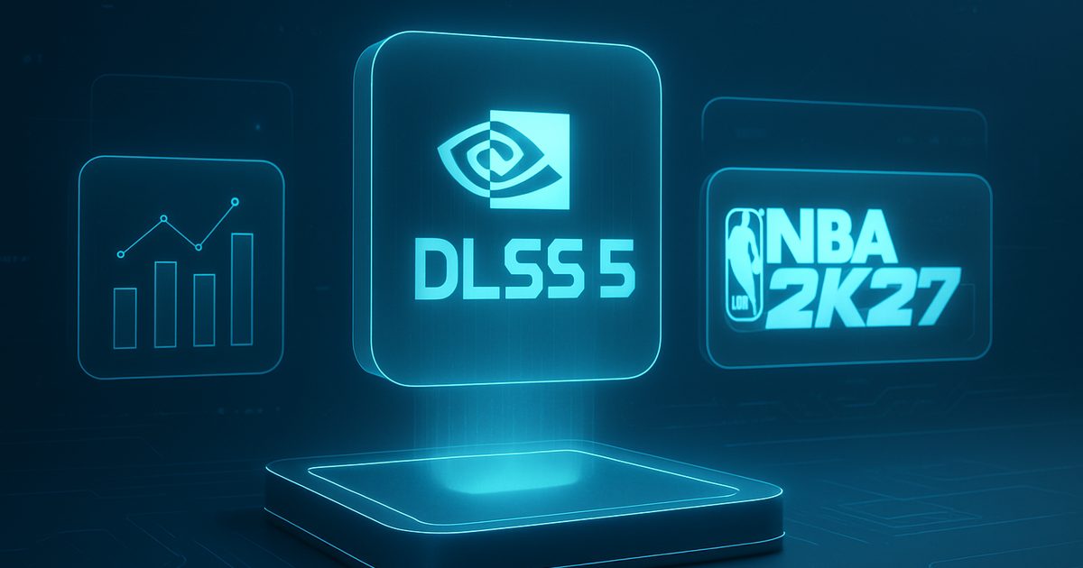 NVIDIA DLSS 5 chega ao NBA 2K27 e mais jogos incríveis