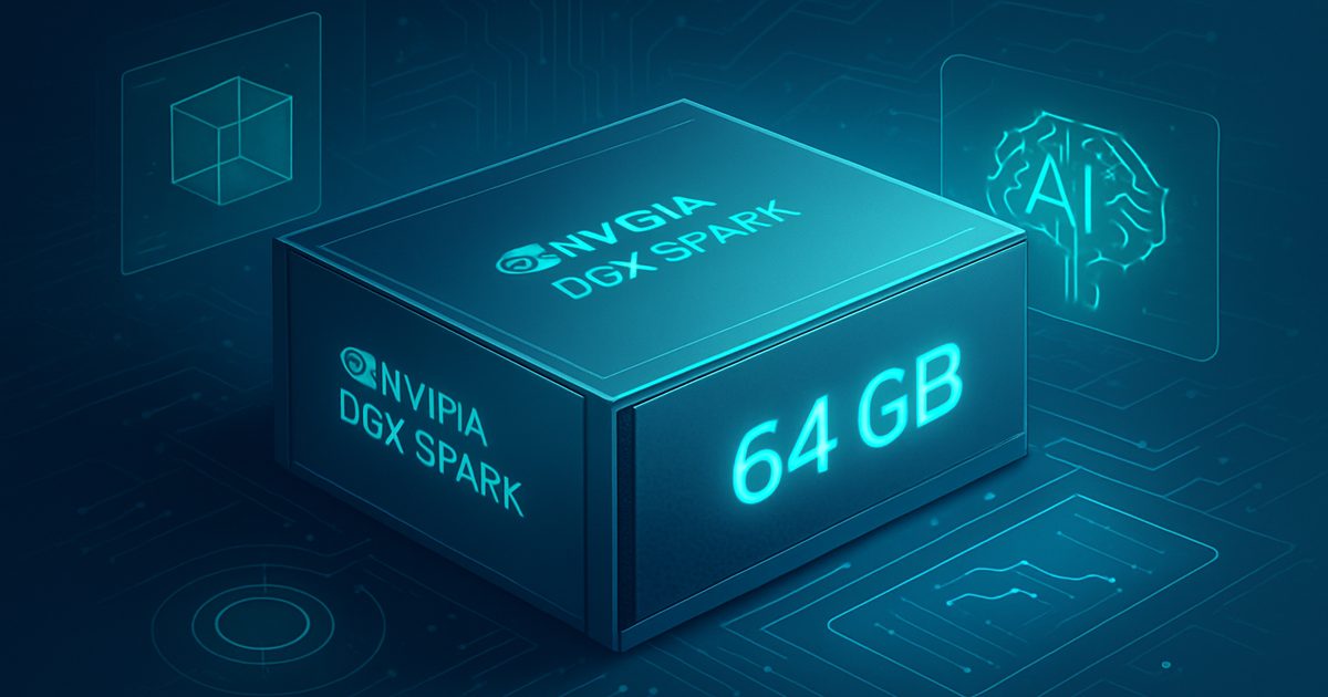 NVIDIA Lança DGX Spark com 64 GB para Sistemas de IA