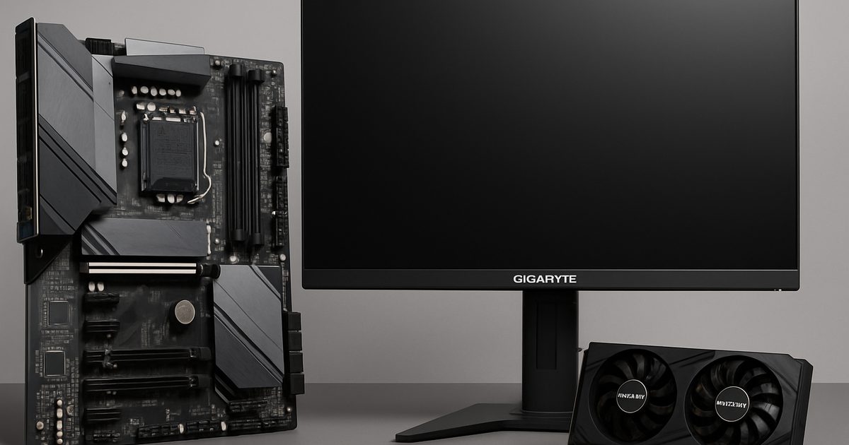 Ofertas GIGABYTE: Placas-Mãe e Monitores com Descontos Imperdíveis