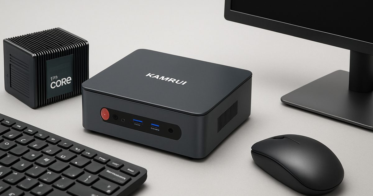 Ofertas Imperdíveis: Mini PCs KAMRUI com Descontos de até 34%