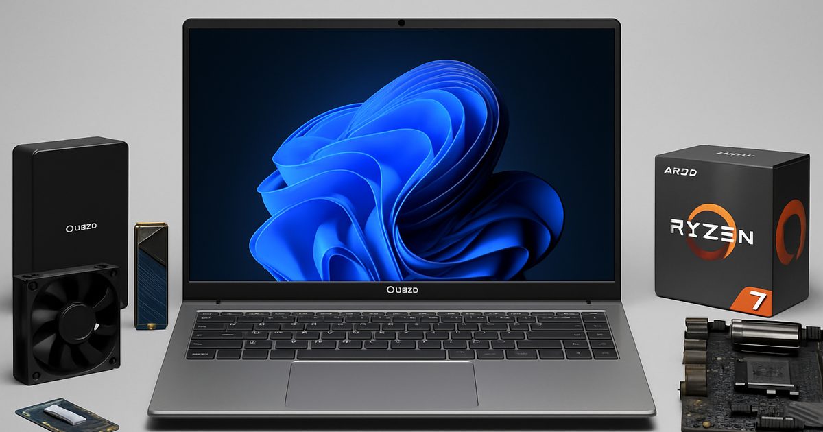 ORICO Lança Primeiro Notebook: Conheça o Obook 15 AI com Ryzen 7