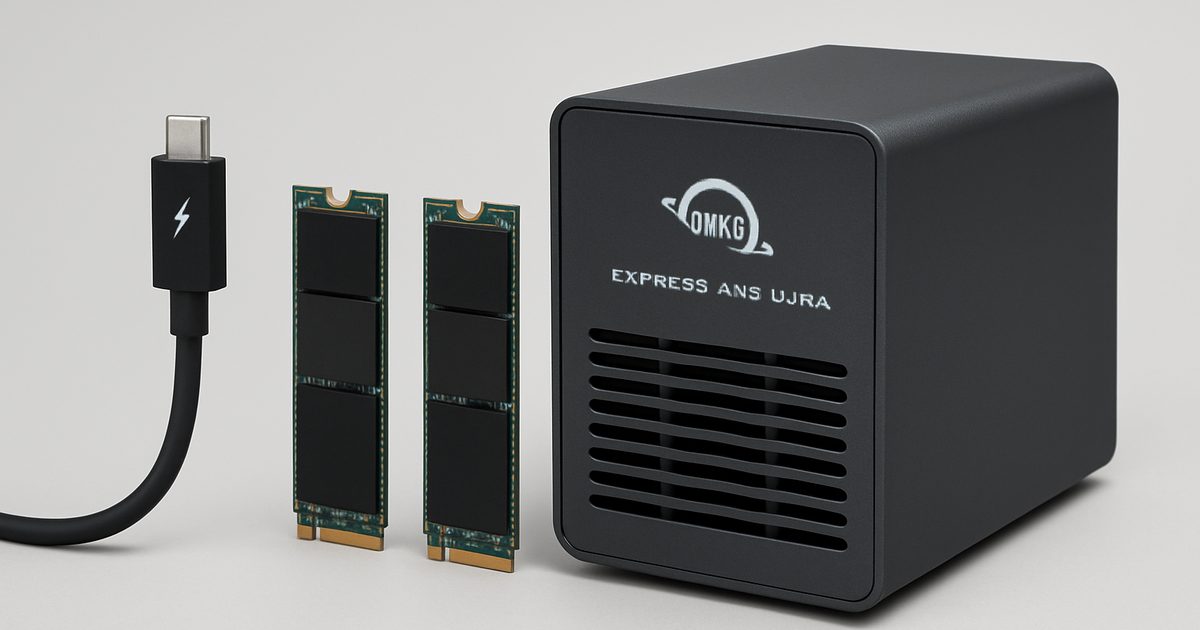 OWC Lança Solução RAID NVMe Thunderbolt 5: Express 4M2 Ultra