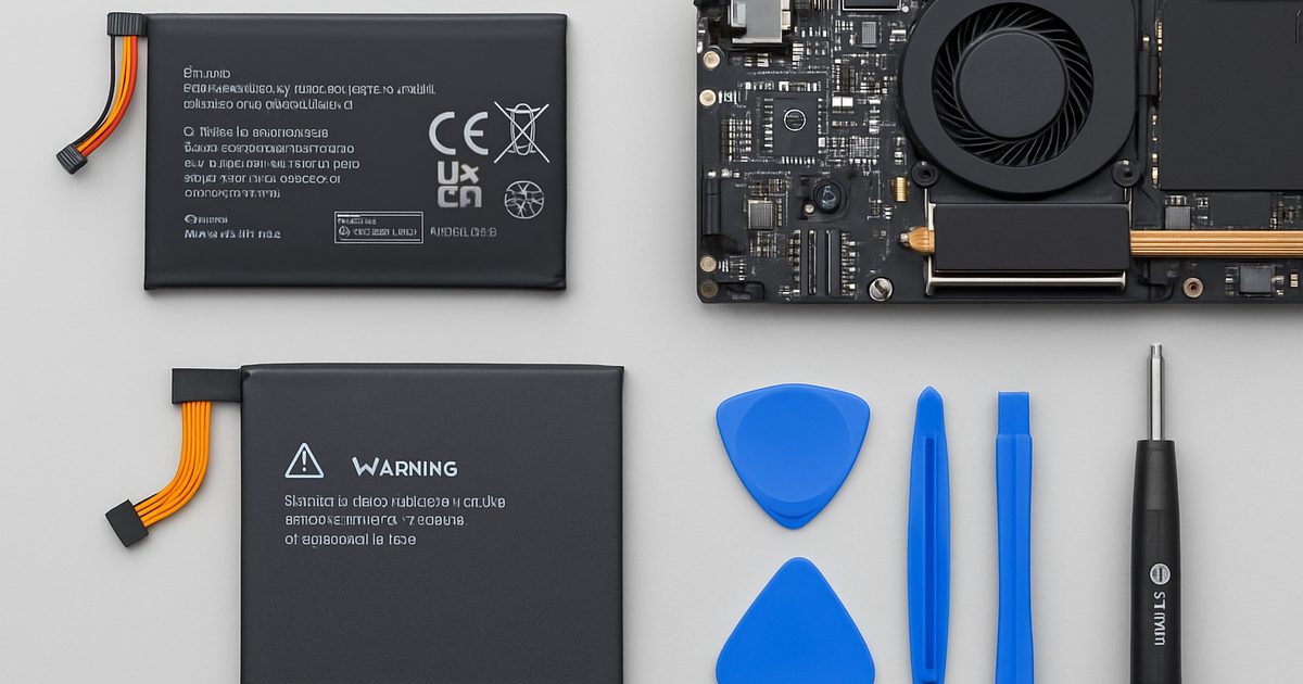 Peças de Bateria para Steam Deck Retornam à iFixit com Aumento de Preço