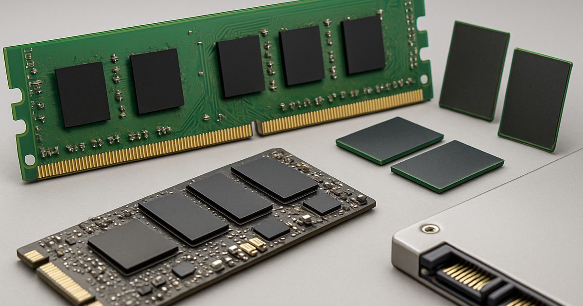 Preços de Memória Disparam: DRAM e NAND Flash em Alta