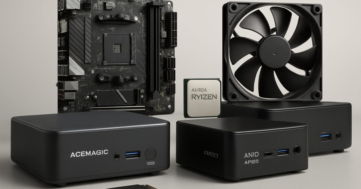 Promoção AceMagic: Mini PCs com AMD Ryzen com até 20% de desconto!
