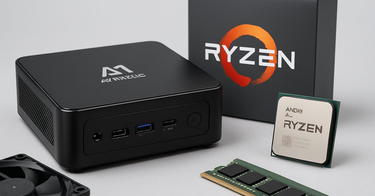 Promoção AceMagic: Mini PCs com Ryzen recebem até 20% de desconto!
