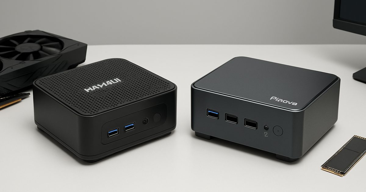 Promoção de Julho: Mini PCs KAMRUI AK1PLUS e Pinova P1 com Desconto
