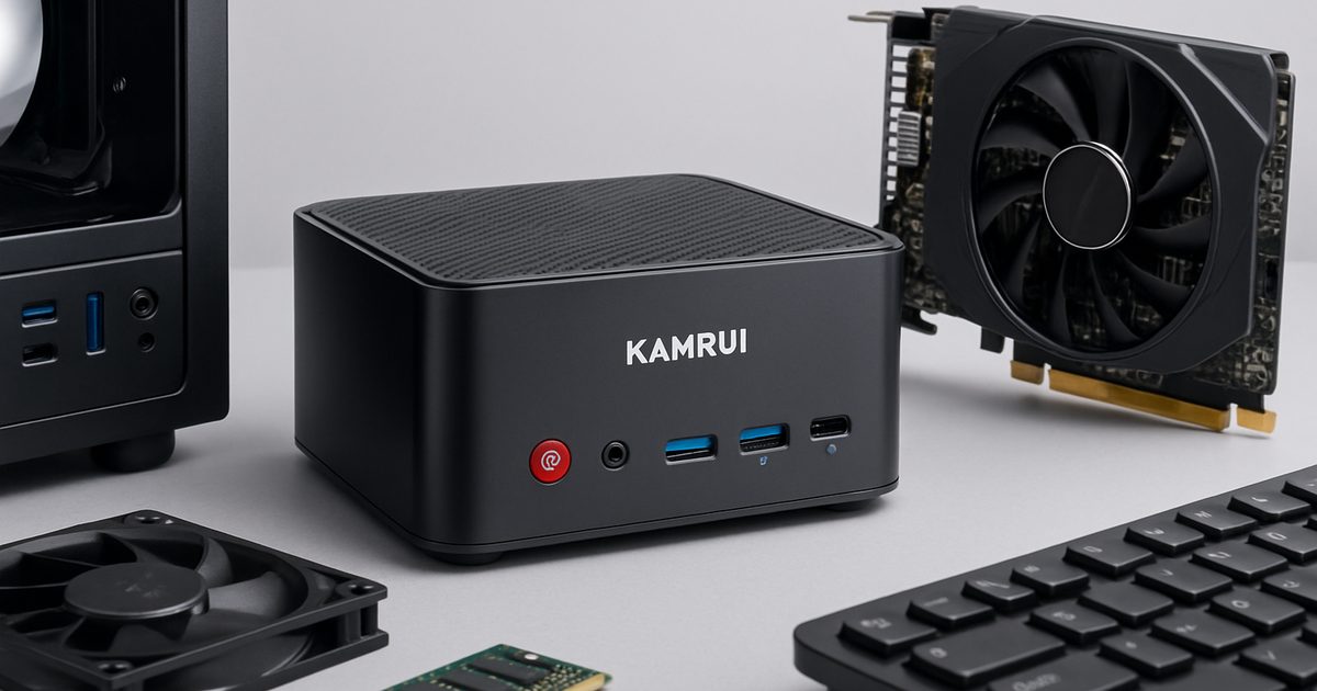 Promoção de Julho: Mini PCs KAMRUI com Descontos de até 34%