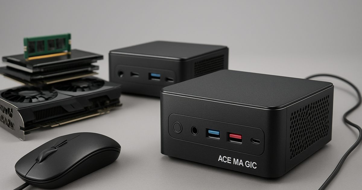Promoção Imperdível: Mini PCs AceMagic com até 20% de Desconto